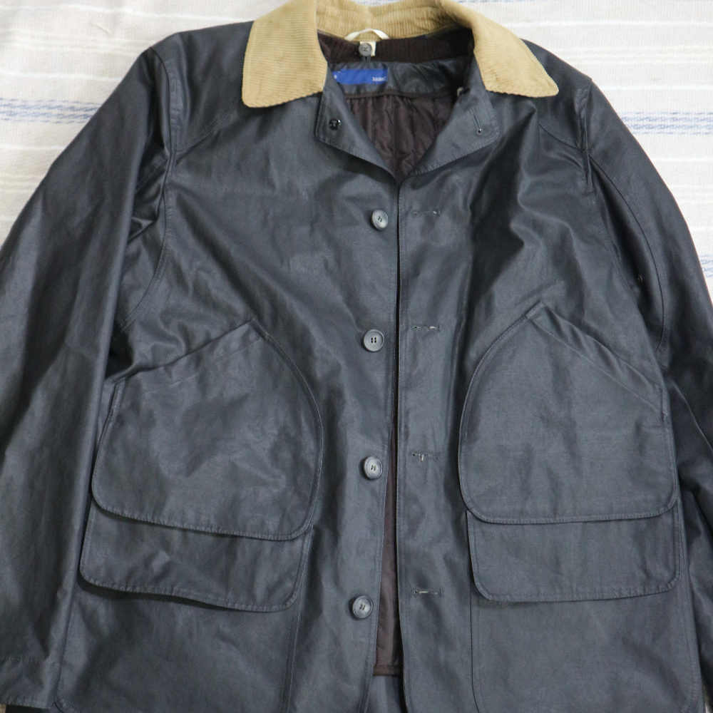 New Hickey Double Layer Cord Collar Button Jacket - image 1